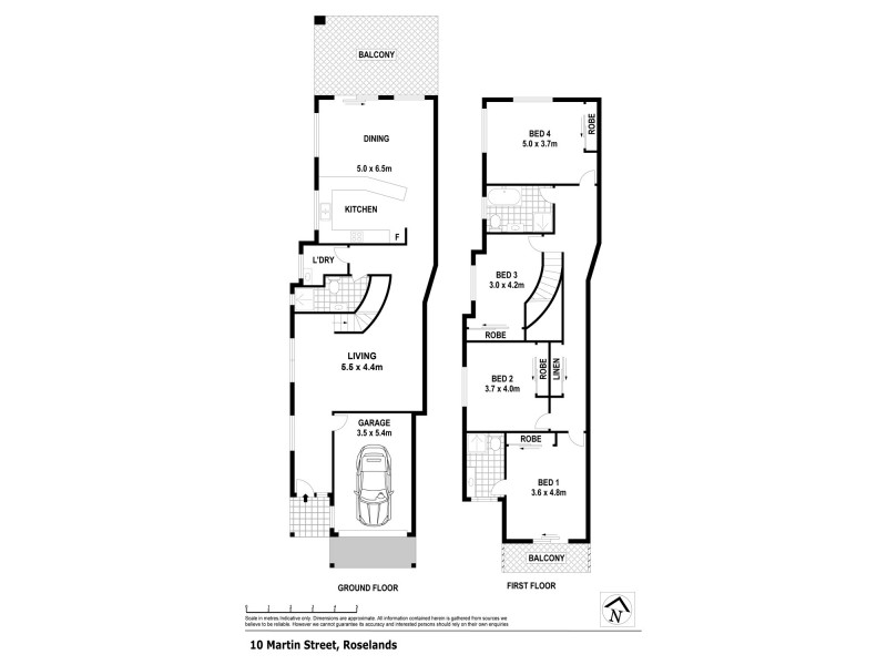 10 MARTIN STREET, Roselands NSW 2196 Floorplan