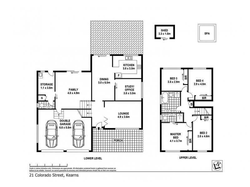 21 COLORADO STREET, Kearns NSW 2558 Floorplan
