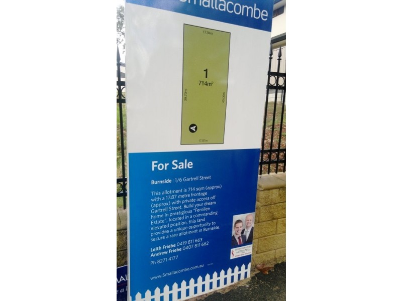 Lot 3 6 Gartrell Street, Burnside SA 5066