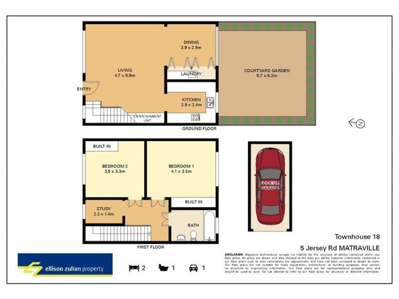 18/5 Jersey Road, Matraville NSW 2036 Floorplan
