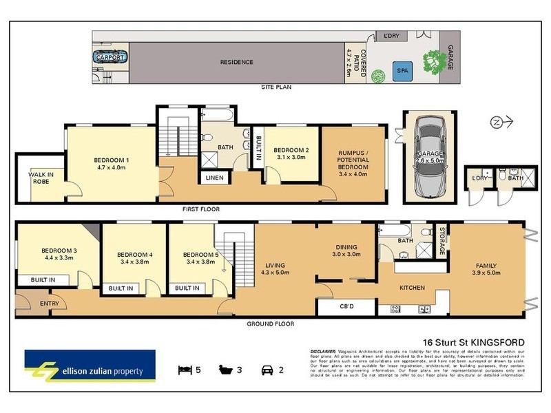 16 Sturt Street, Kingsford NSW 2032 Floorplan