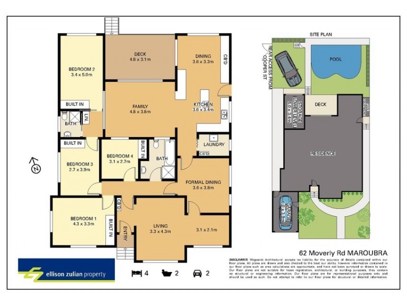 62 Moverly Road, Maroubra NSW 2035 Floorplan