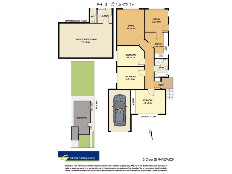 2 Creer Street, Randwick NSW 2031 Floorplan