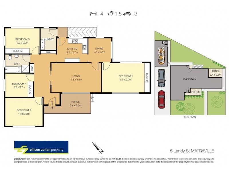5 Landy Street, Matraville NSW 2036 Floorplan