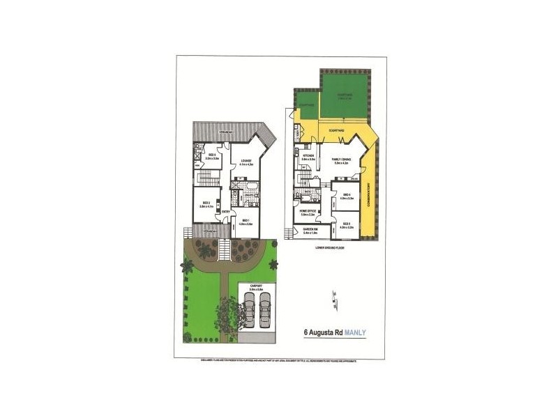 6 Augusta Road, Manly NSW 2095 Floorplan
