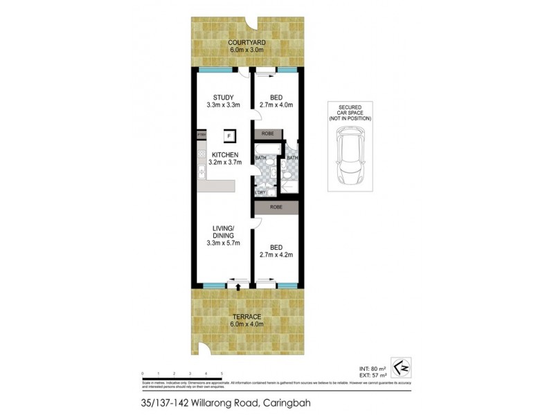 35/137-142 Willarong Road, Caringbah NSW 2229 Floorplan