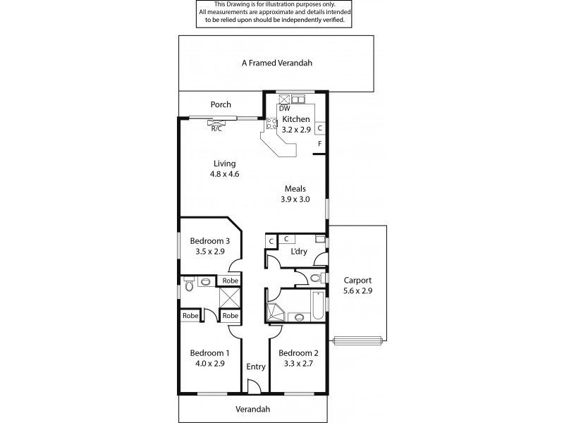 19 Innes Circuit, Mawson Lakes SA 5095 Floorplan