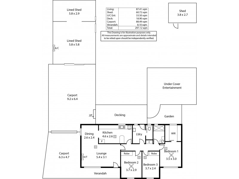 54 Garlick Road, Elizabeth Park SA 5113 Floorplan