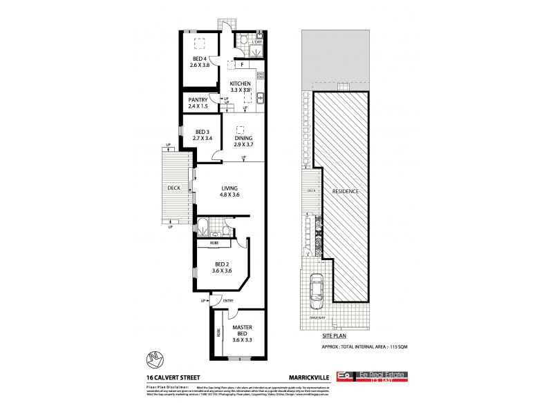 16 Calvert Street, Marrickville NSW 2204 Floorplan