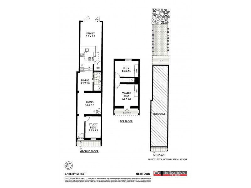 57 Reiby Street, Newtown NSW 2042 Floorplan