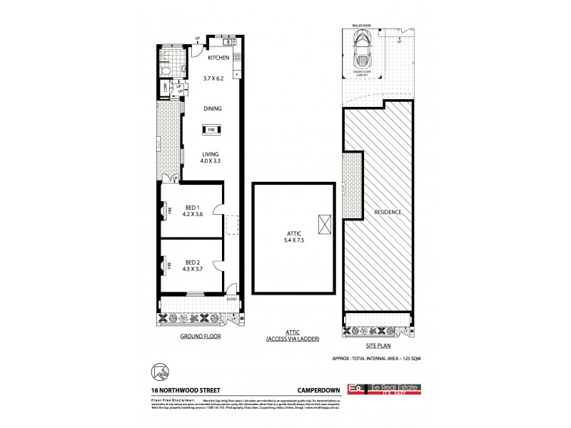 16 Northwood Street, Camperdown NSW 2050 Floorplan