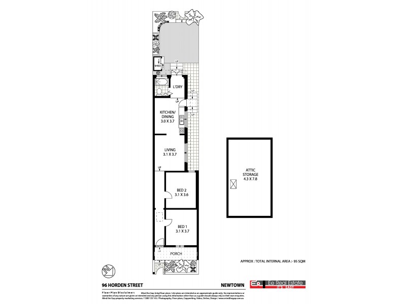96 Hordern Street, Newtown NSW 2042 Floorplan