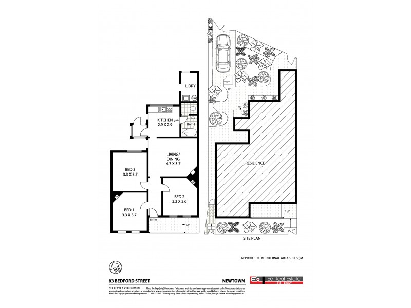 83 Bedford Street, Newtown NSW 2042 Floorplan
