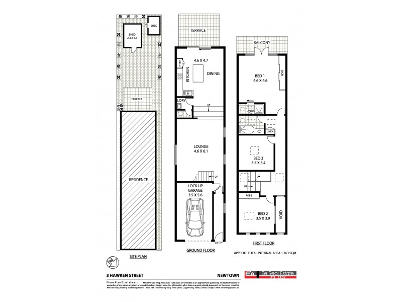 3 Hawken Street, Newtown NSW 2042 Floorplan