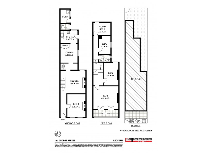 120 George Street, Redfern NSW 2016 Floorplan