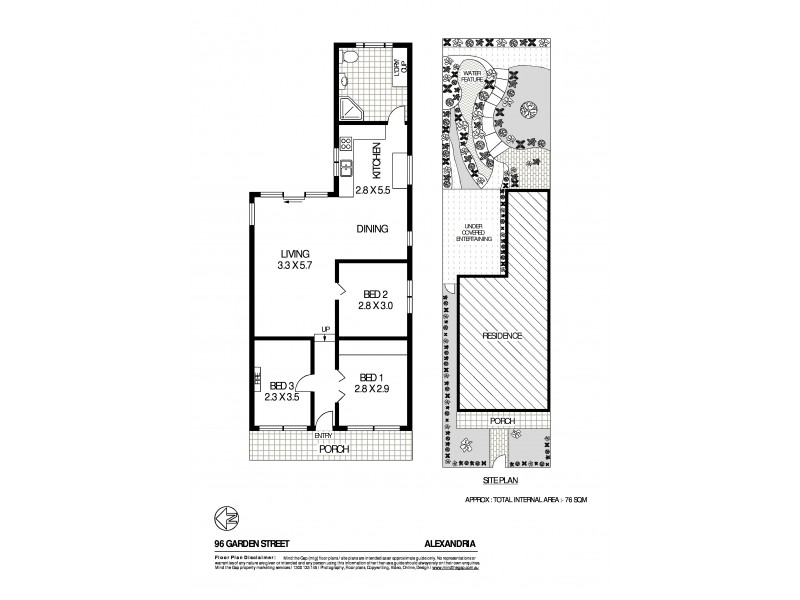 96 Garden Street, Alexandria NSW 2015 Floorplan