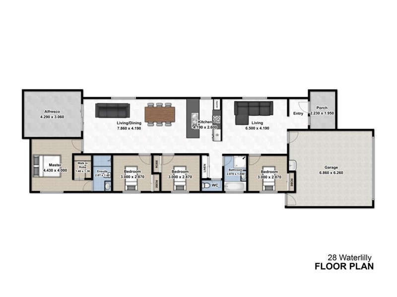 Rothwell QLD 4022 Floorplan