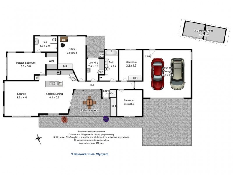 9 Clearwater Crescent, Wynyard TAS 7325 Floorplan