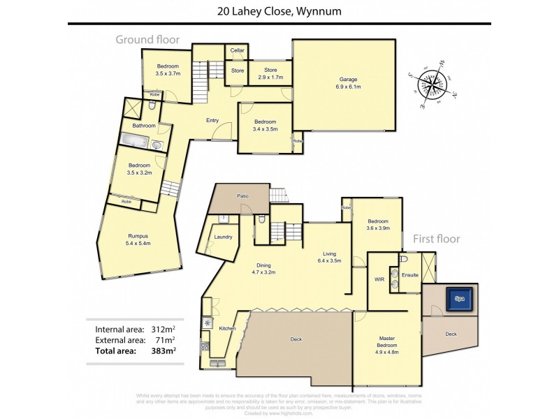 20 Lahey Close, Wynnum QLD 4178 Floorplan