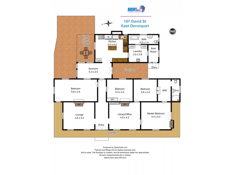 107 David Street, East Devonport TAS 7310 Floorplan