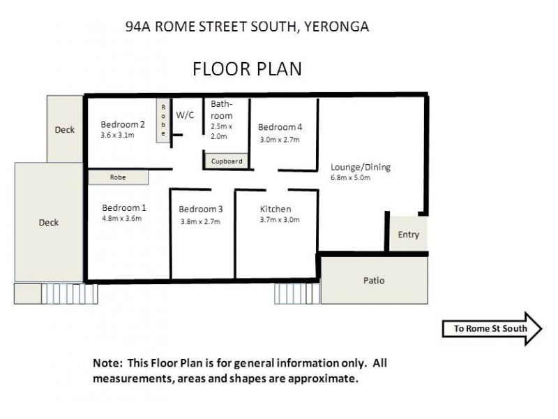 94a Rome Street South, Yeronga QLD 4104 Floorplan