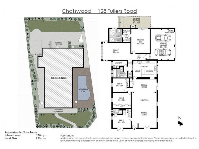 128 Fullers Rd, Chatswood NSW 2067 Floorplan