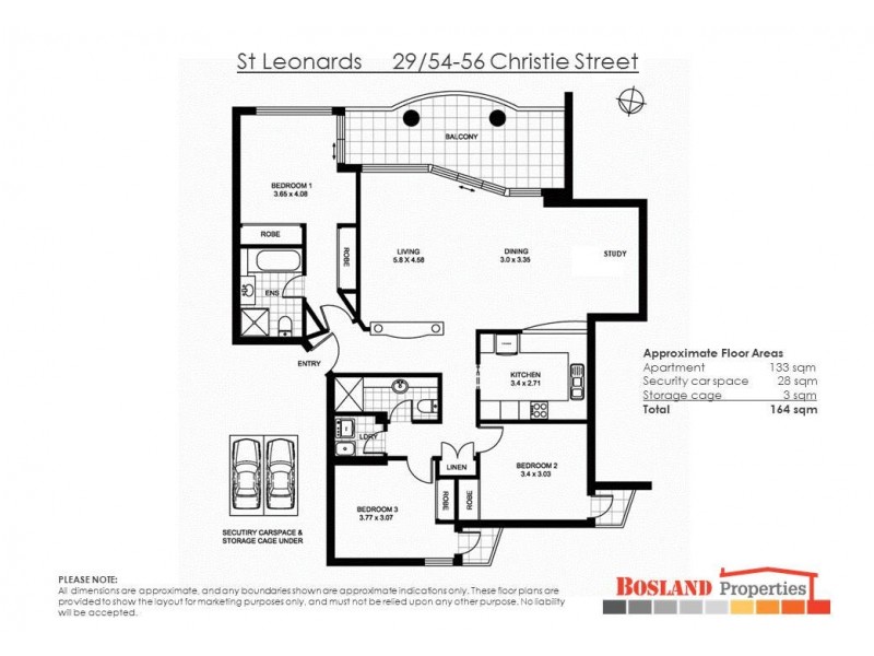 29/56 Christie Street, St Leonards NSW 2065 Floorplan