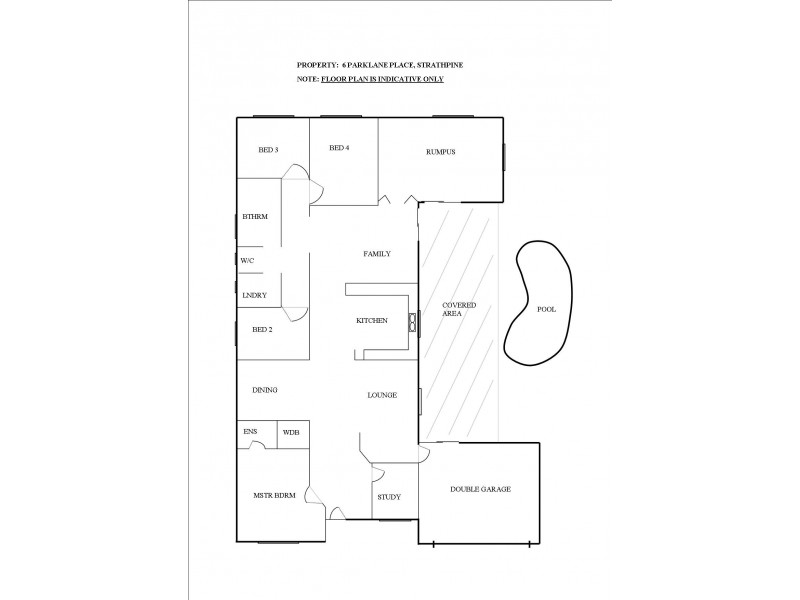 6 Parklane Place, Strathpine QLD 4500 Floorplan