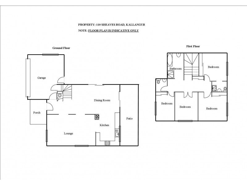110 Sheaves Road, Kallangur QLD 4503 Floorplan