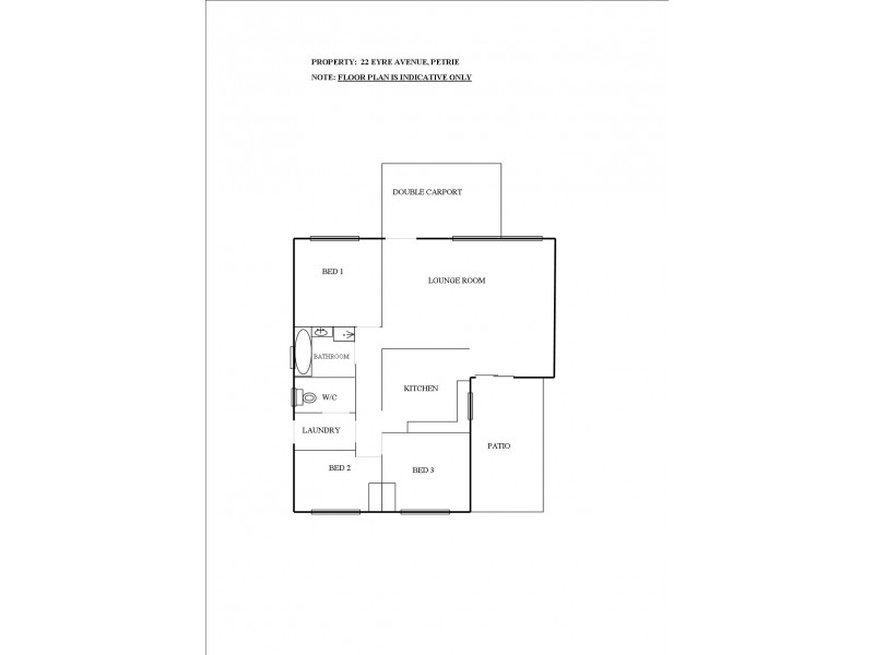 22 Eyre Avenue, Petrie QLD 4502 Floorplan