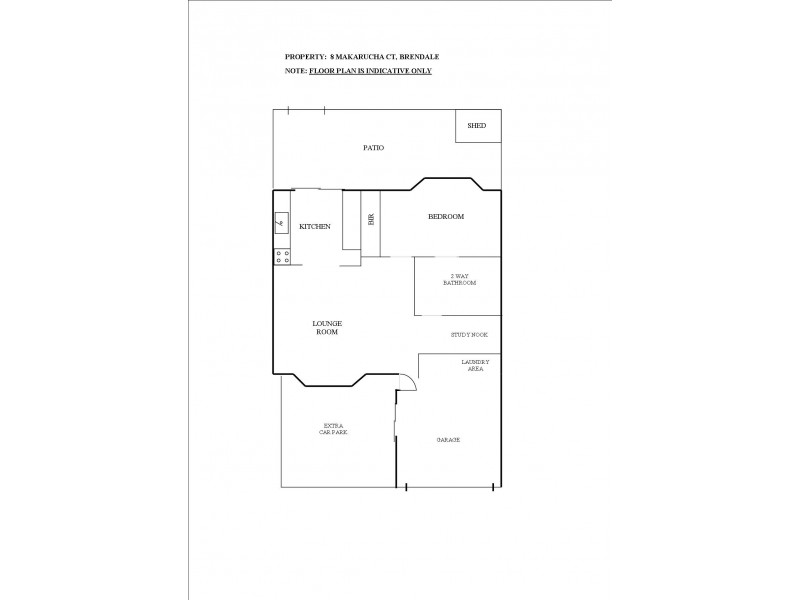 8 Makarucha Court, Brendale QLD 4500 Floorplan