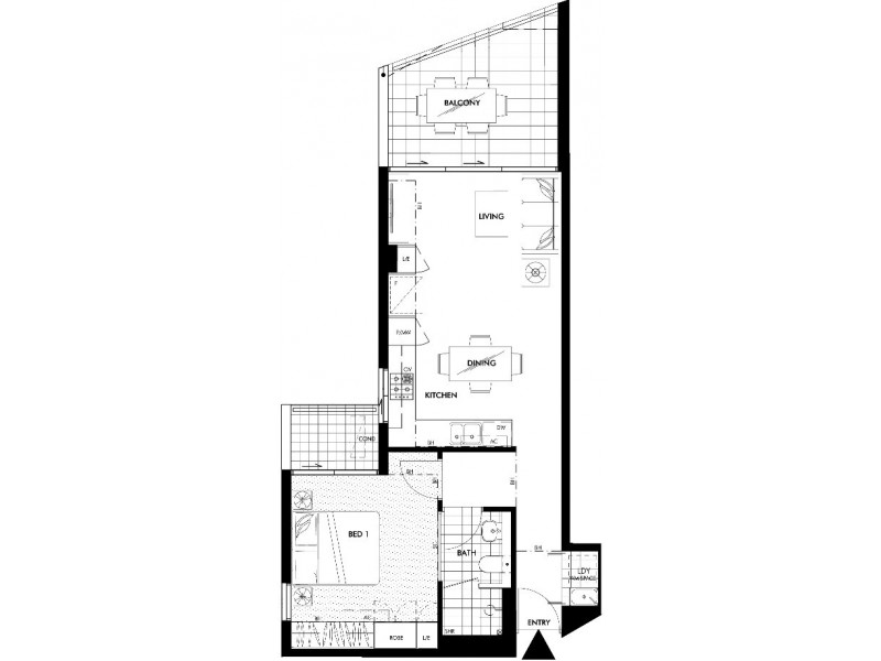 Level 11/63 Blamey St, Kelvin Grove QLD 4059 Floorplan