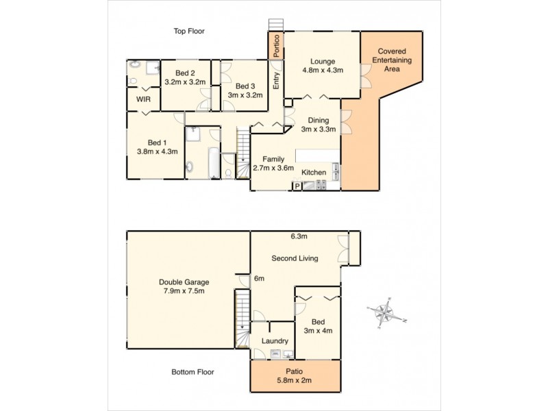 9-11 Kestrel Ct, Tamborine QLD 4270 Floorplan