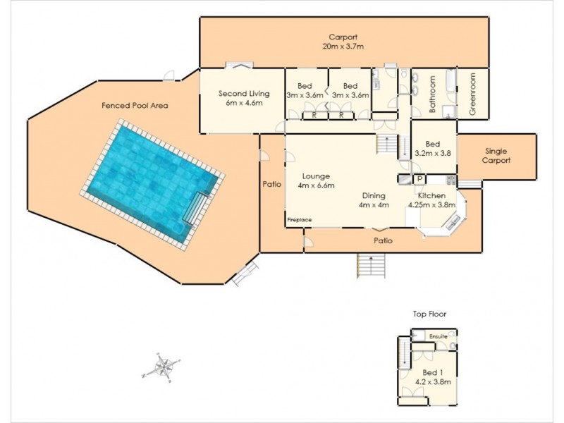 2-14 Karen Ct, Tamborine QLD 4270 Floorplan