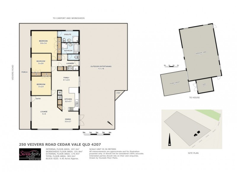 250 Veivers Rd, Cedar Creek QLD 4207 Floorplan