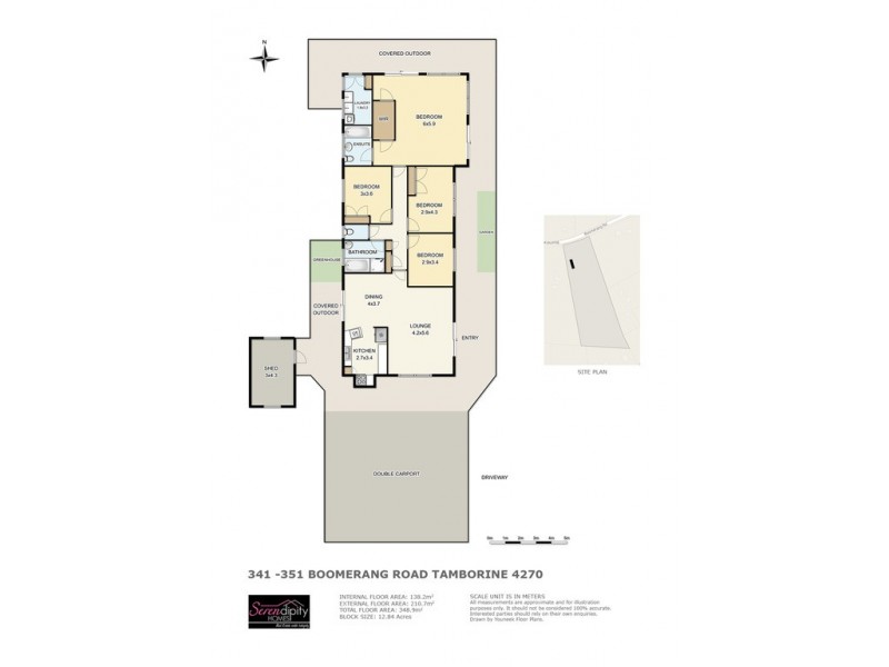 341 Boomerang Rd, Tamborine QLD 4270 Floorplan