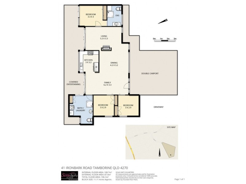 41 Ironbark Rd, Tamborine QLD 4270 Floorplan