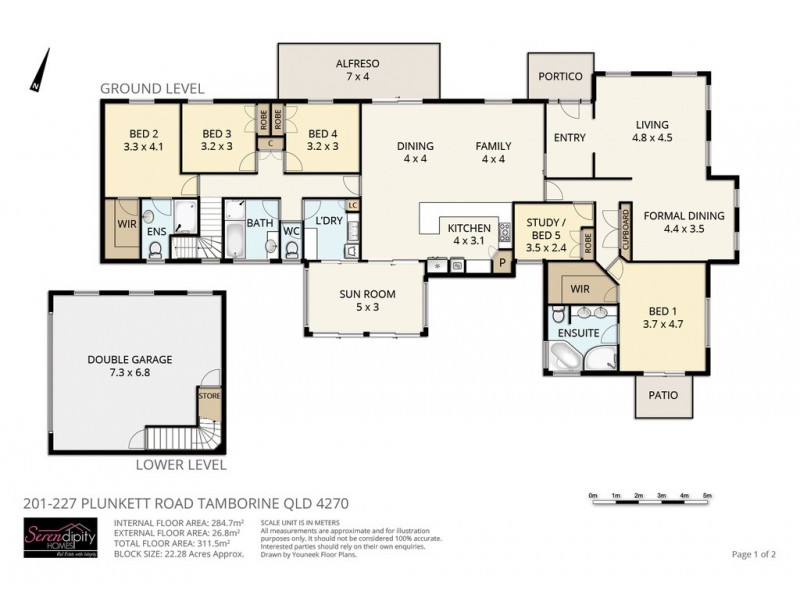 201-227 Plunkett Rd, Tamborine QLD 4270 Floorplan