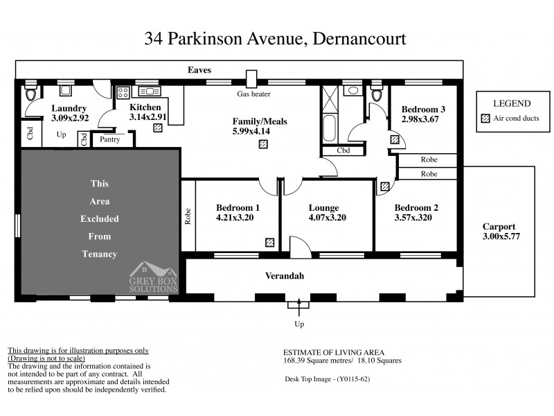 34 Parkinson Avenue, Dernancourt SA 5075 Floorplan