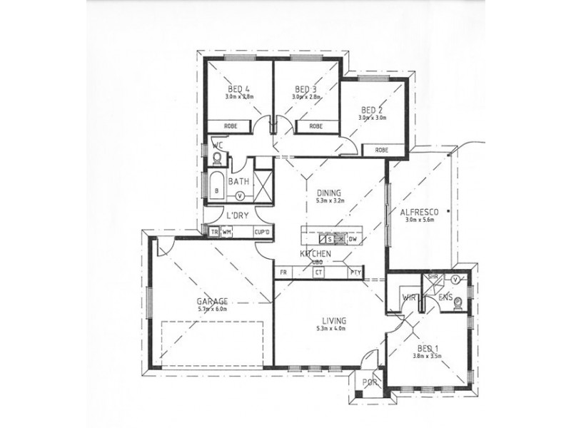 38 Bluestone Drive, Mount Barker SA 5251 Floorplan