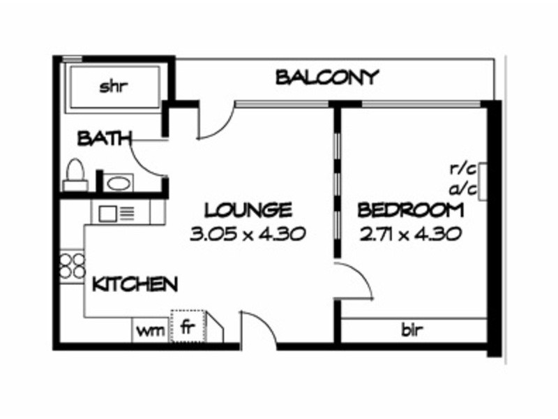 19/144 Ward Street, North Adelaide SA 5006 Floorplan