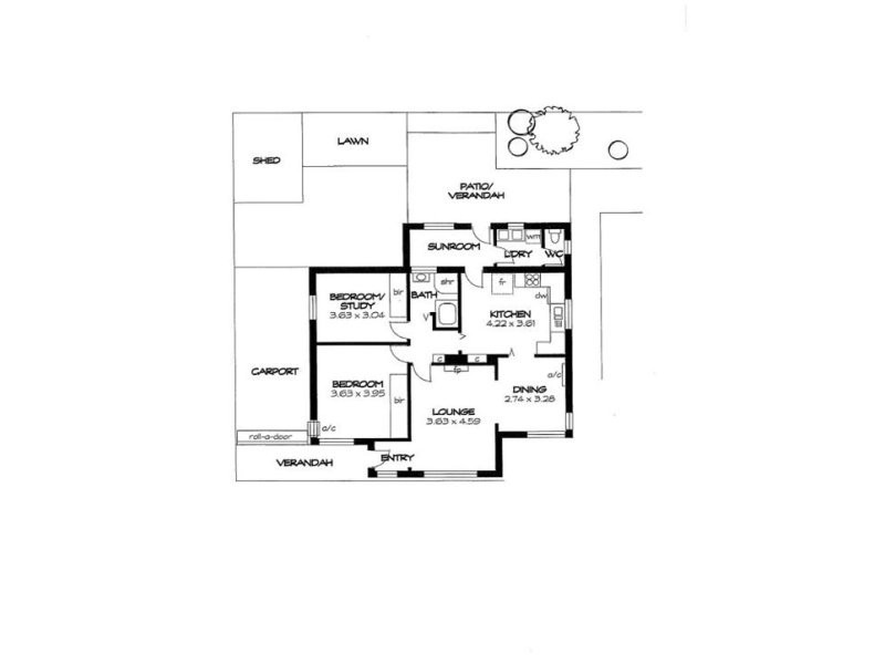 36 Danvers Grove, Woodville Gardens SA 5012 Floorplan
