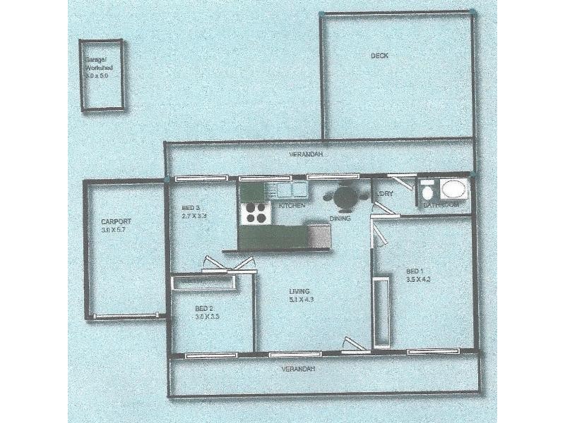 1/13 Douglas Drive, Mount Barker SA 5251 Floorplan