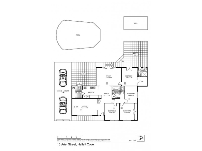 15 Ariel Street, Hallett Cove SA 5158 Floorplan