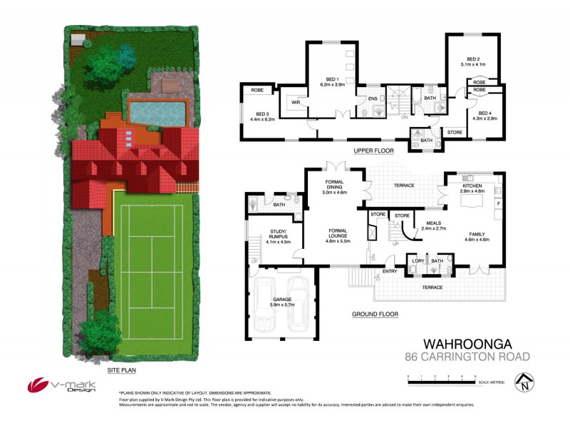86 Carrington Road, Wahroonga NSW 2076 Floorplan