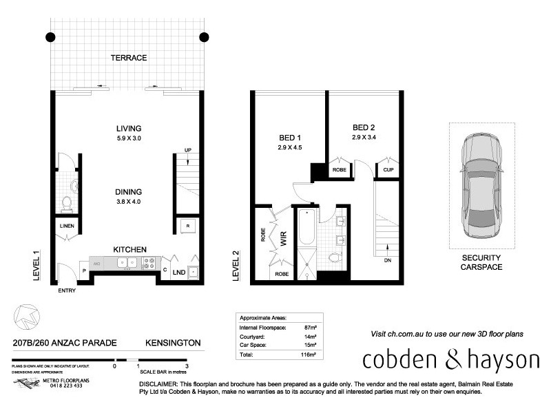 207B/260 Anzac Parade, Kensington NSW 2033