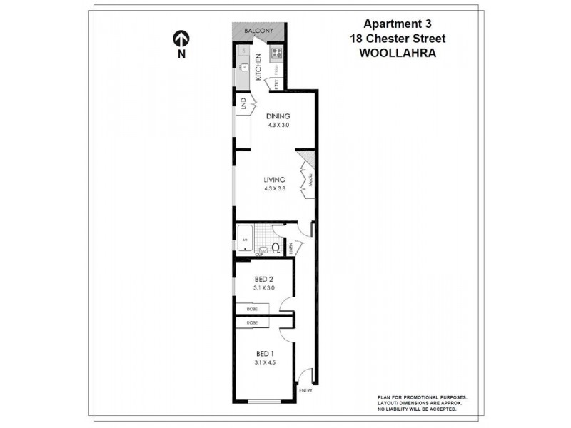 3/18 Chester Street, Woollahra NSW 2025