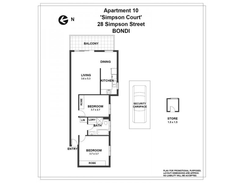 10/28 Simpson Street, Bondi Beach NSW 2026