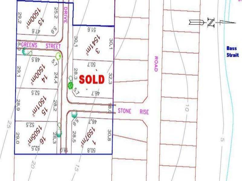 Fernlack  Ocean Rise Estate, Greens Beach TAS 7270