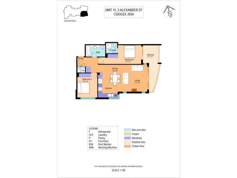 15/3 Alexander Street, Coogee NSW 2034